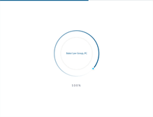 Tablet Screenshot of mbakerlaw.com